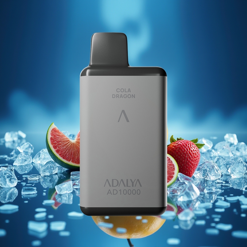 Adalya AD 10000 Puffs Azul Hielo Disposable Vape Recargable USB-C 14 ml