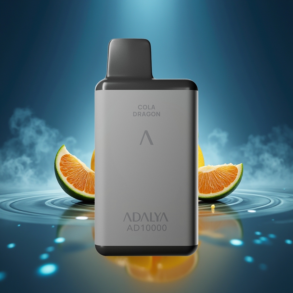 Adalya AD 10000 Puffs Lord Inglés Gris Espacial 14 ml