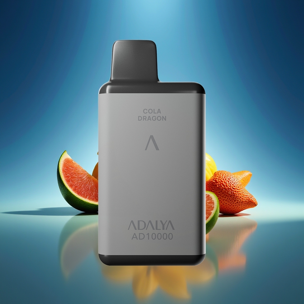 Adalya AD 10000 Puffs Vape Disposable Hawái Gris Espacial USB-C