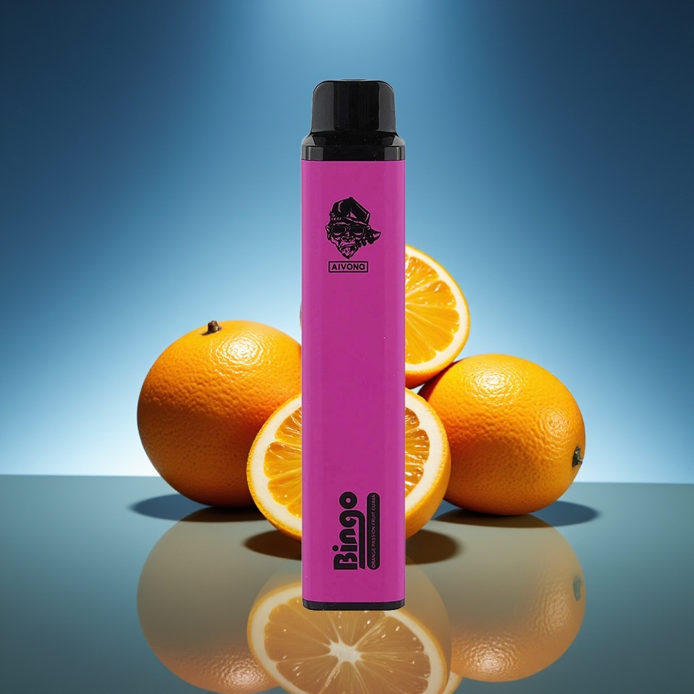 Aivono Aim Bingo 4000 Puffs E-Líquido 10 mL Naranja Maracuyá Guayaba