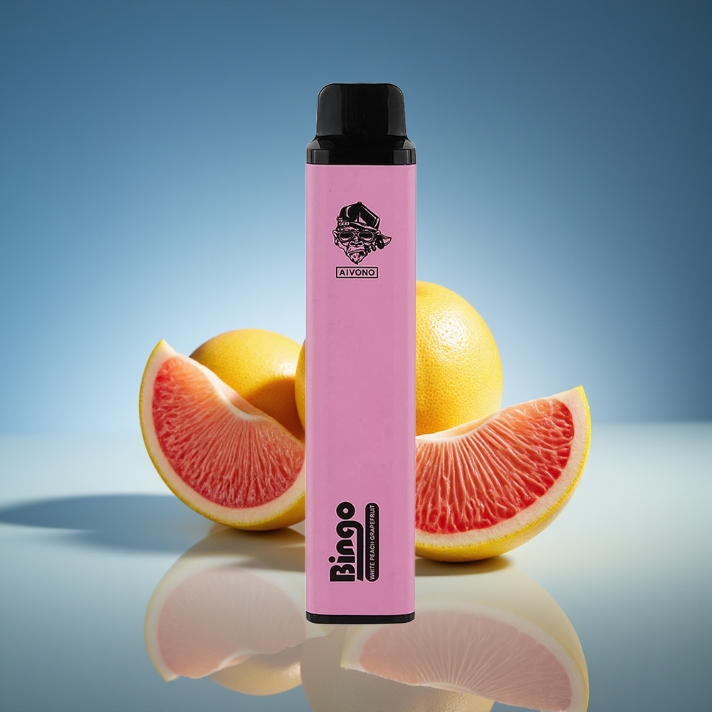 Aivono Aim Bingo 4000 Puffs Melocotón Blanco Pomelo Rosa 10mL 1000mAh