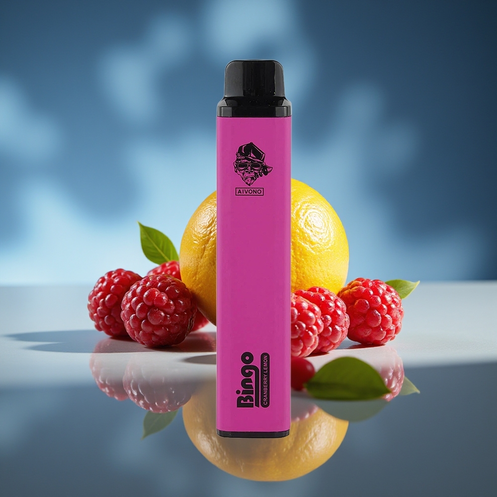 Aivono Aim Bingo 4000 Puffs Vape Arándano Limón Recargable 10mL