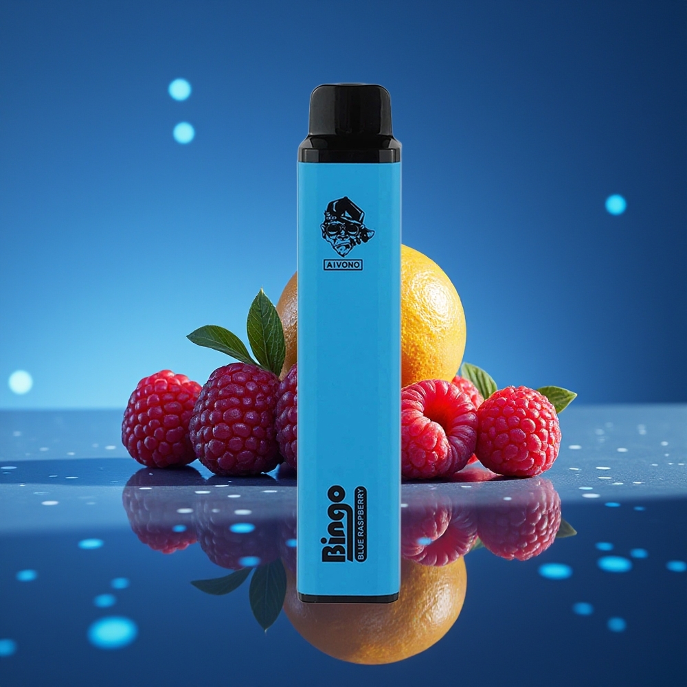 Aivono Aim Bingo 4000 Puffs Vape Frambuesa Azul 10mL 1000mAh