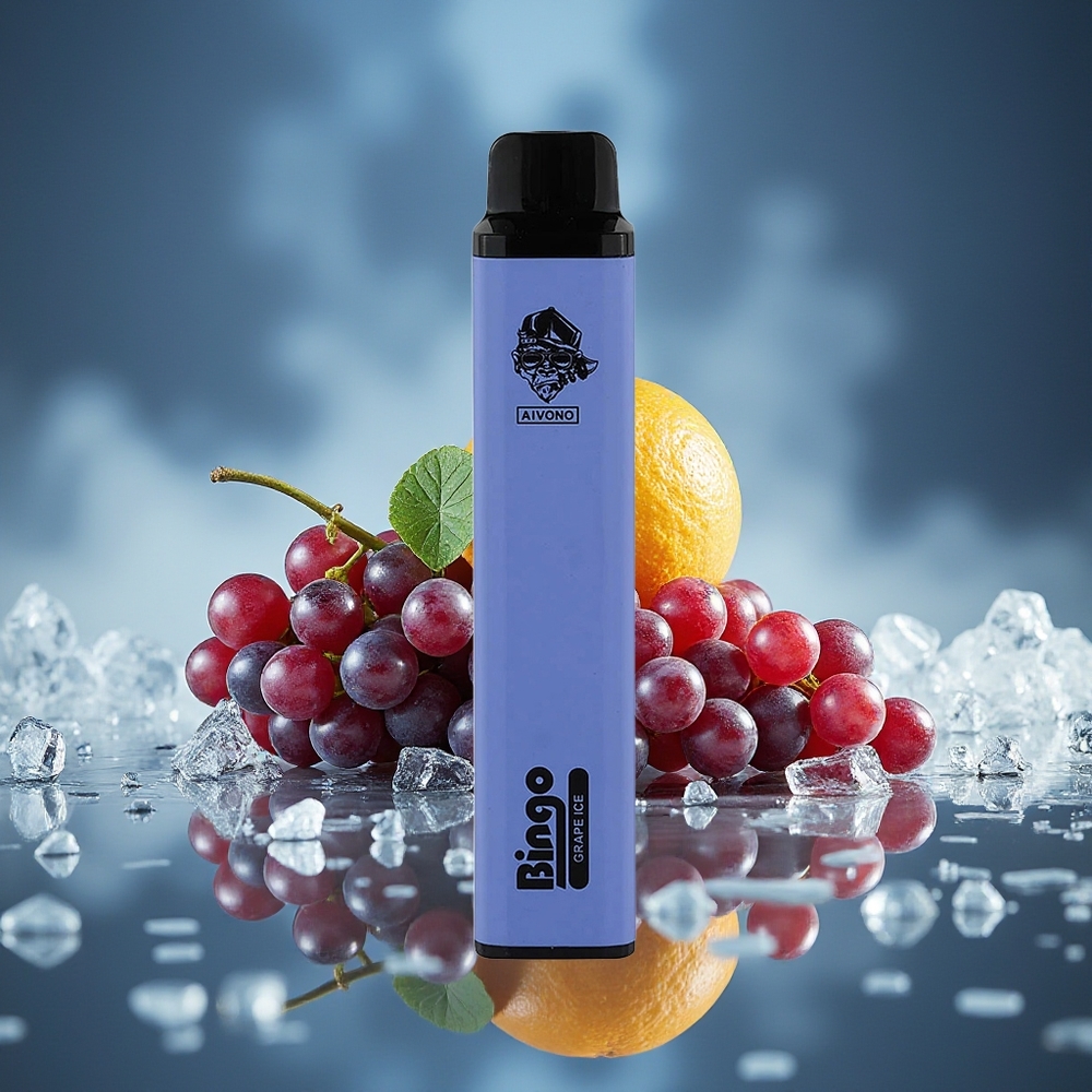 Aivono Aim Bingo 4000 Puffs Vape Hielo Uva 10mL 1000mAh