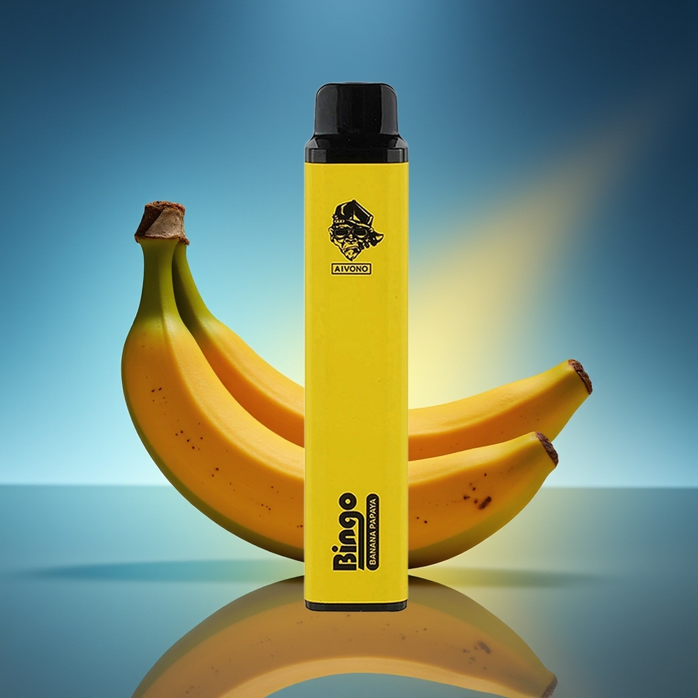 Aivono Aim Bingo 4000 Puffs Vape Plátano Papaya 10mL 1000mAh