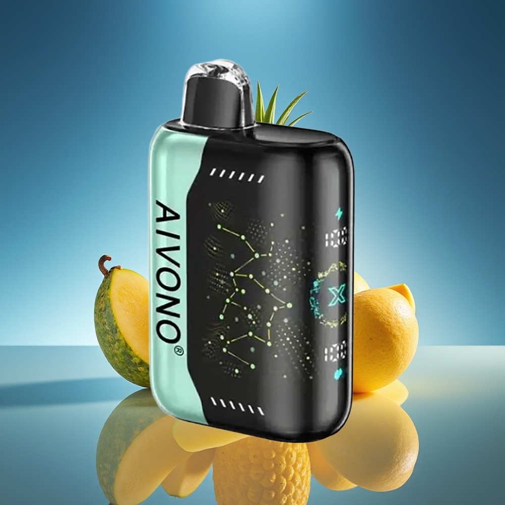 Aivono Aim Boom 25000 Puffs Mango Piña Ácido 650mAh Tipo-C