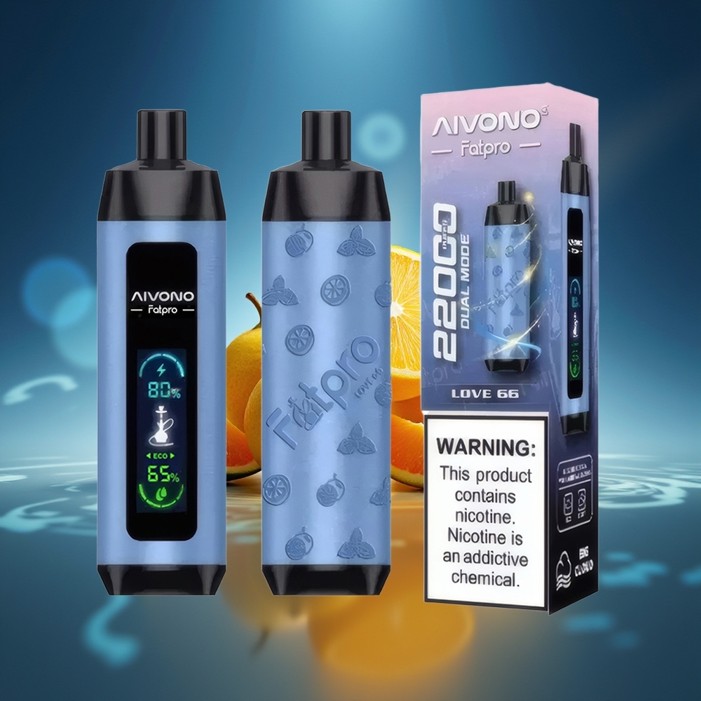 Aivono Aim Fatpro 22000 Puffs Amor 66 Sabor Natural y Artificial 28ml Recargable