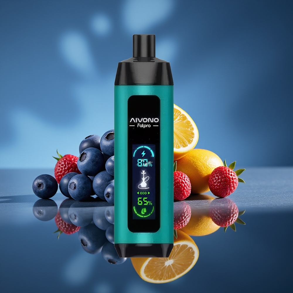 Aivono Aim Fatpro 22000 Puffs Arándano Pistola 28ml 600mah Recargable