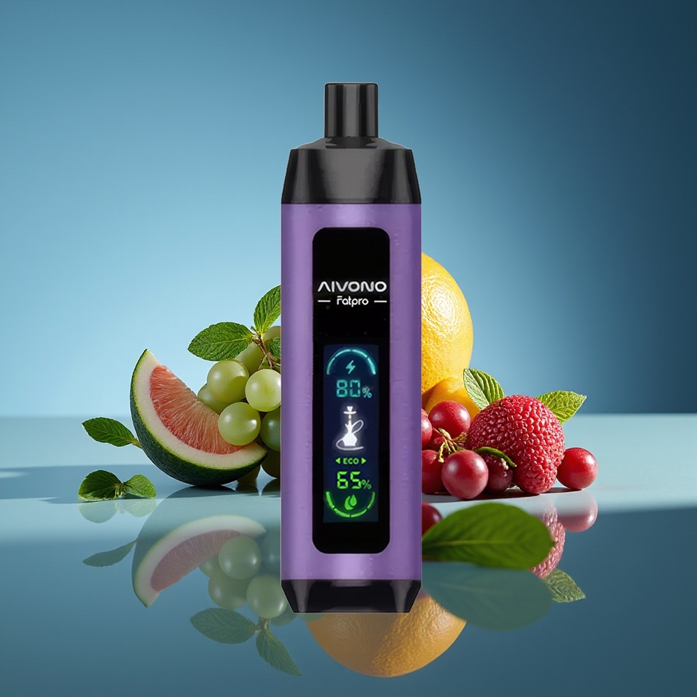 Aivono Aim Fatpro 22000 Puffs Vape Uva Menta 28ml 600mah
