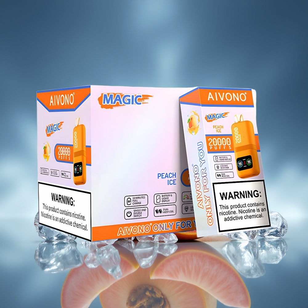 Aivono AIM MAGIC 20000 Bocados Melocotón Hielo Recargable Tipo-C