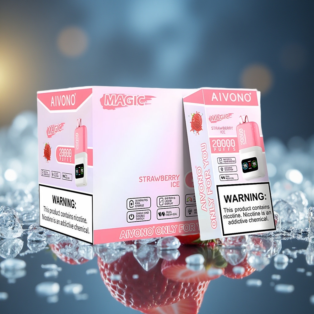Aivono AIM MAGIC 20000 Puffs Fresa Hielo Tipo-C Recargable