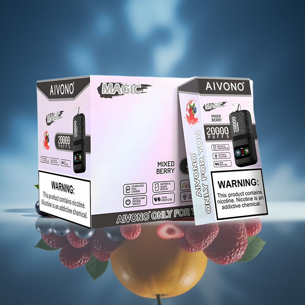 Aivono Aim Magic 20000 Puffs Bayas Mixtas Recargable LCD