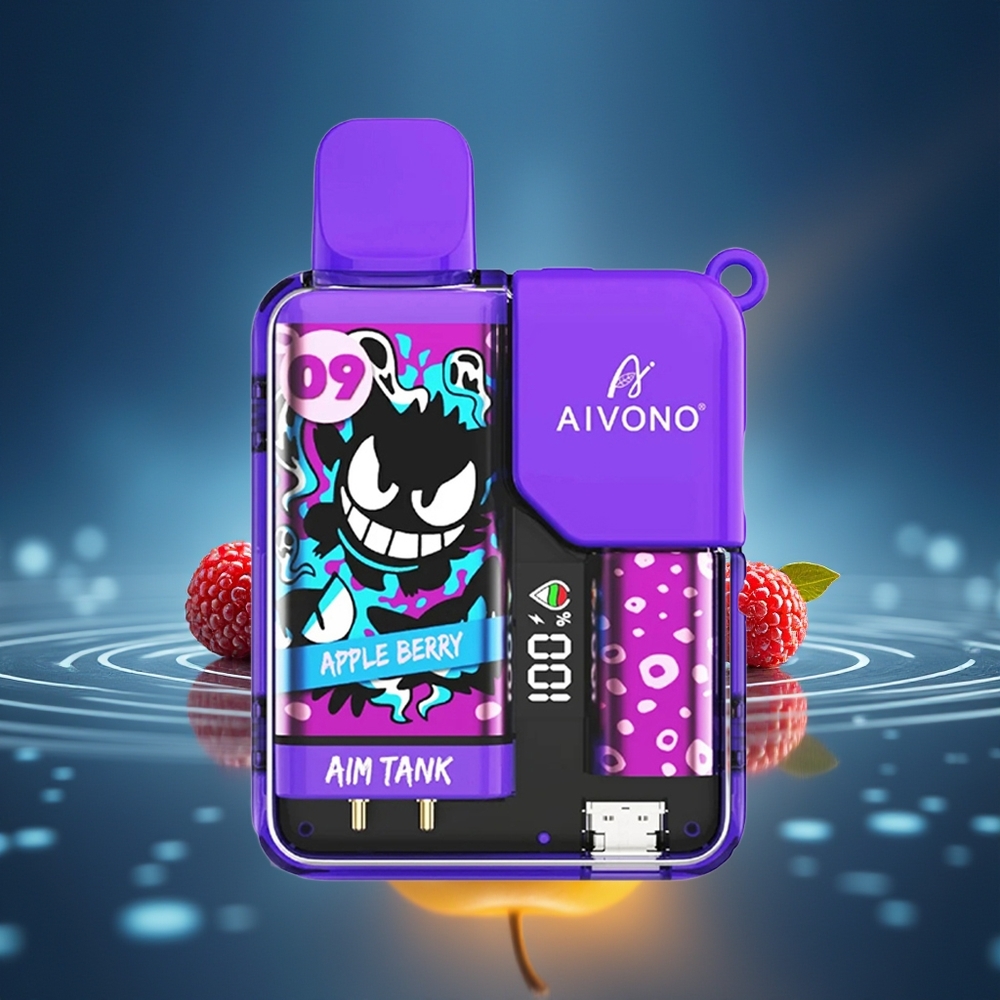 Aivono AIM-TANK 9500 Puffs Manzana Baya 18ml LCD