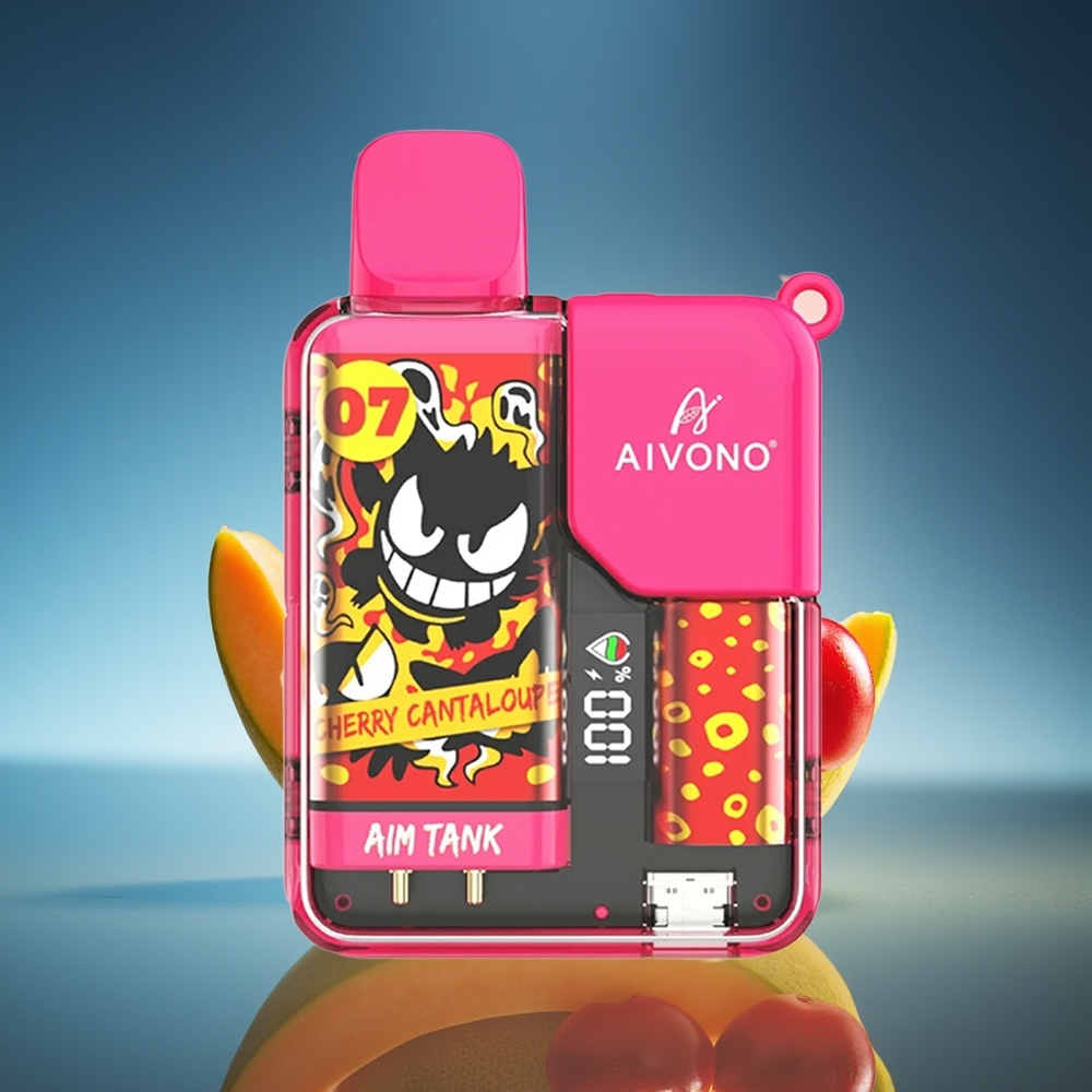 Aivono Aim-Tank 9500 Puffs Cereza Melón 18ml LCD