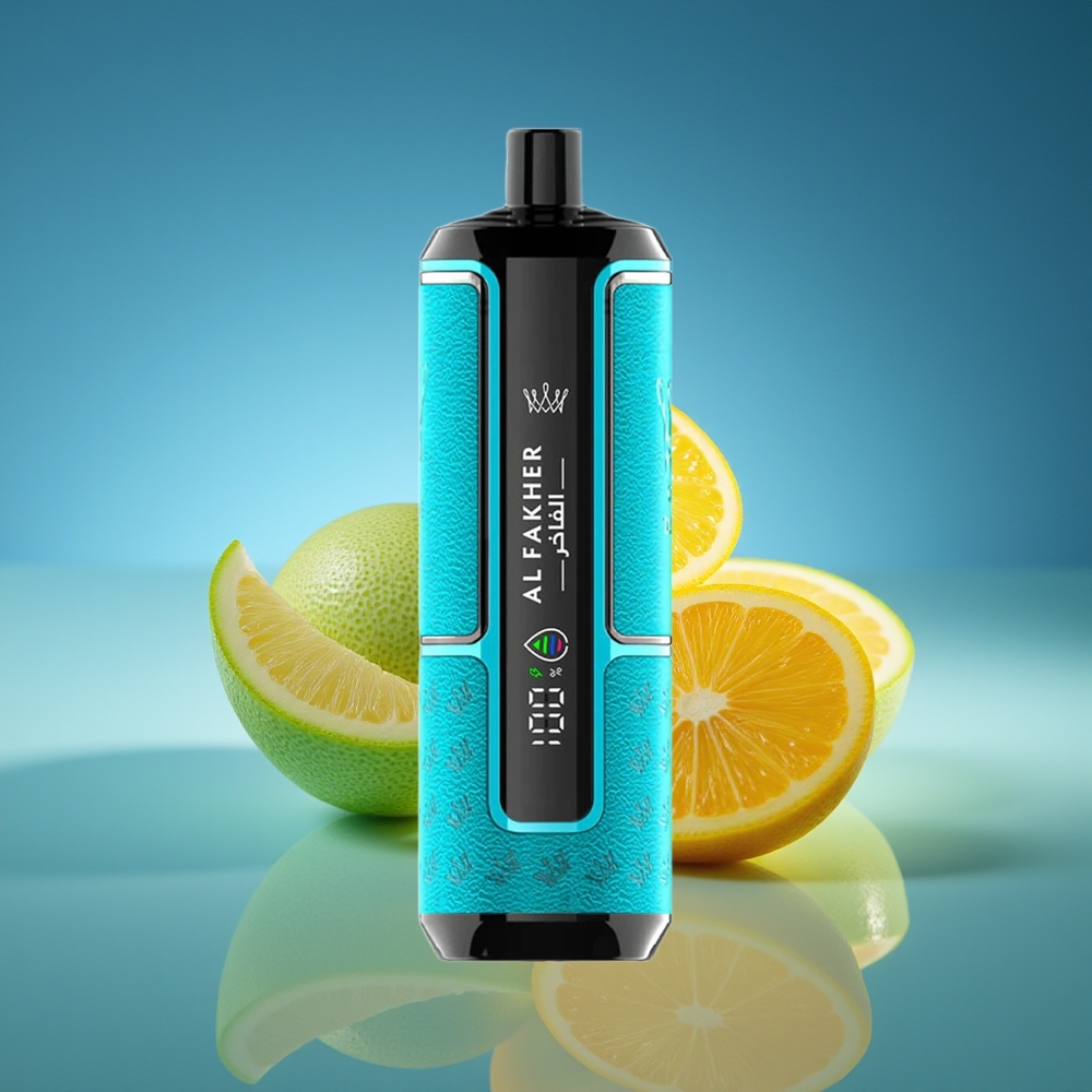 Al Fakher Crown Bar 15K Chicle Menta Compacto Portátil