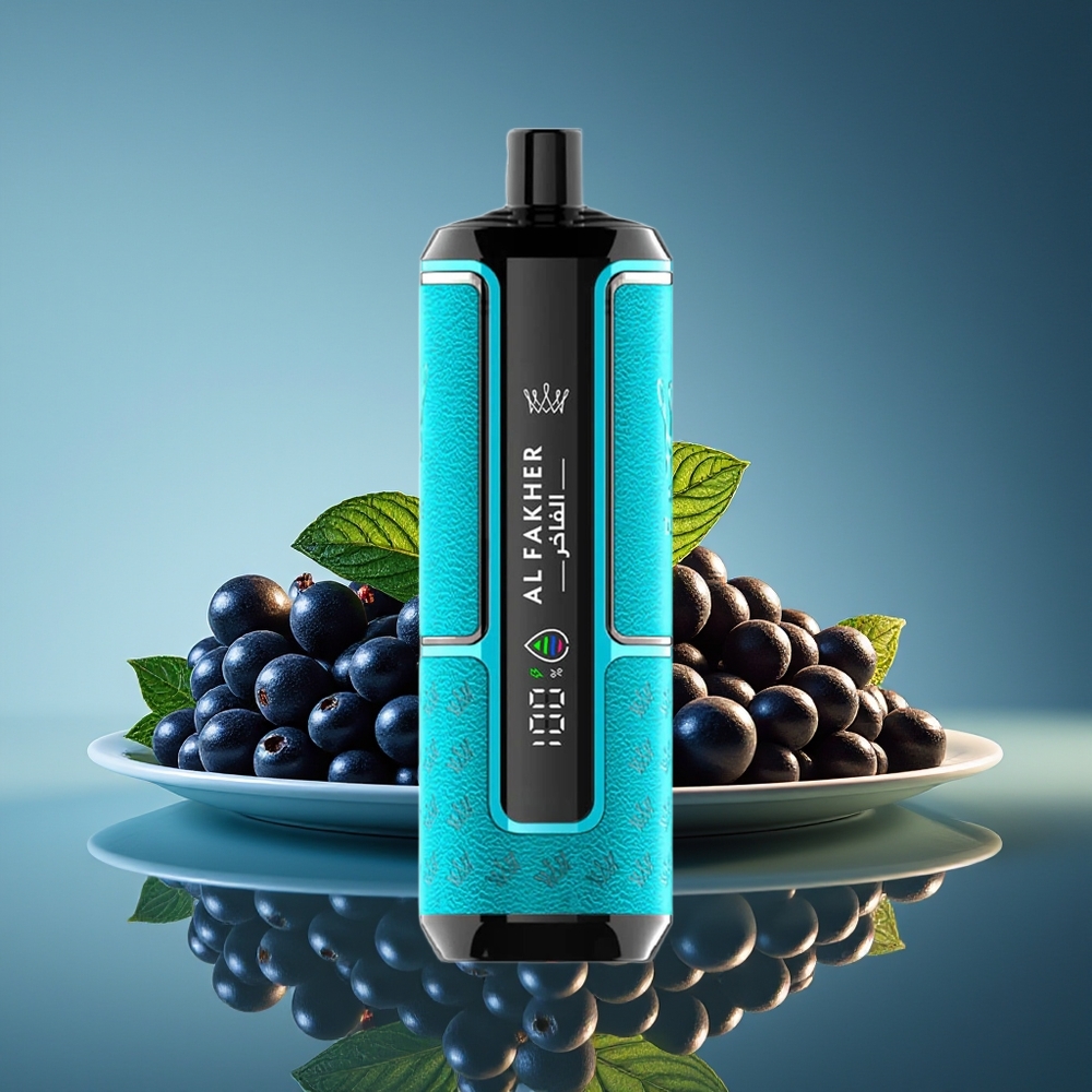 Al Fakher Crown Bar 15K Hipermax Desechable 22ml 6mg/ml Grosella Negra Menta