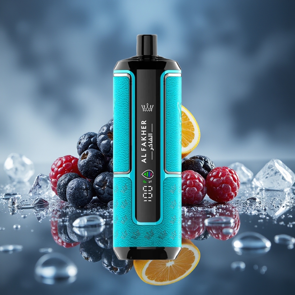 Al Fakher Crown Bar 15K Hipermax Desechable Blackcurrant Ice 22ml 15.000 Caladas