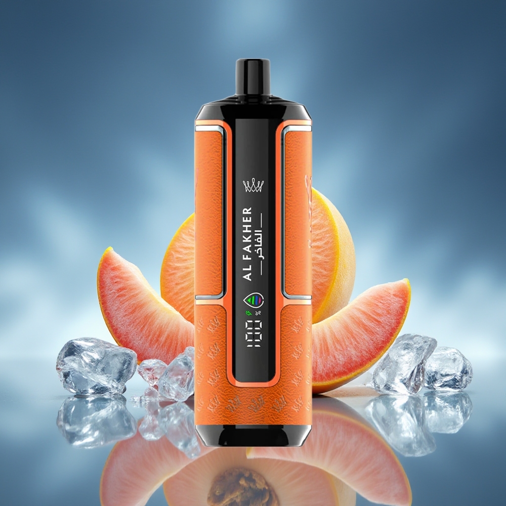 Al Fakher Crown Bar 15K Hipermax Desechable Melocotón Hielo 22ml 600mAh