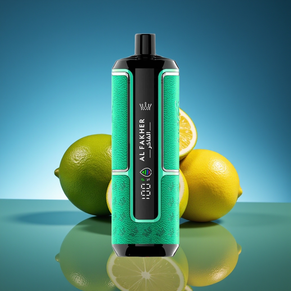 Al Fakher Crown Bar 15K Hipermax Vape Desechable Limón Lima 22ml 600mAh
