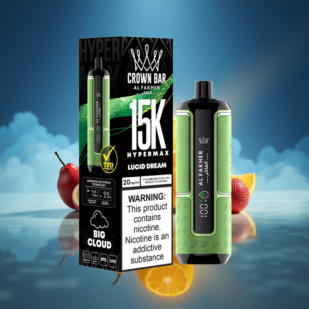 Al Fakher Crown Bar 15K Sueño Lúcido 22ml 600mAh