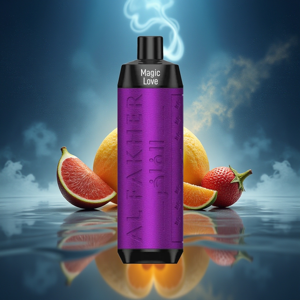 Al Fakher Crown Bar 8000 Cristal Vape Desechable Amor Mágico USB-C 600mAh