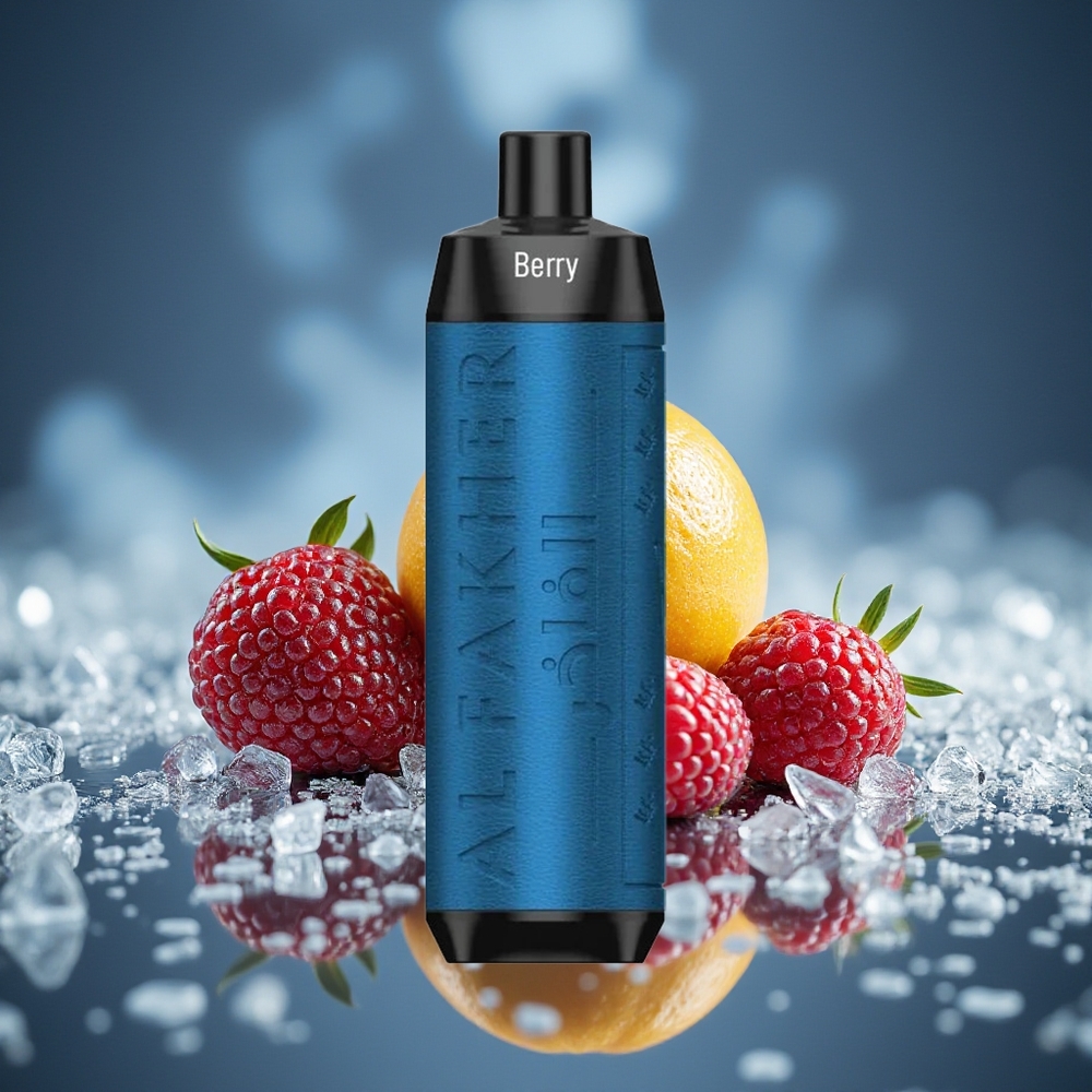 Al Fakher Crown Bar 8000 Cristal Vape Desechable Bayas Hielo 18ml 8000 Caladas