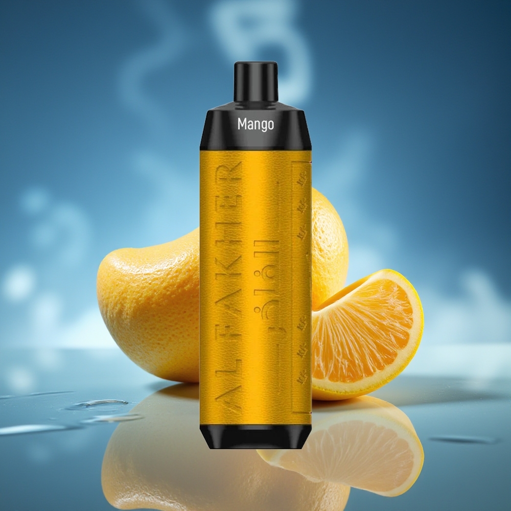 Al Fakher Crown Bar 8000 Cristal Vape Desechable Mango Hielo 18ml USB-C