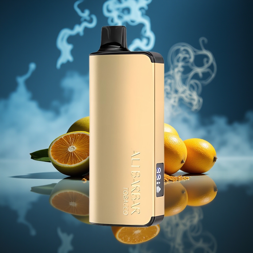 Alibarbar Ingot 9000 Caladas Vaporizador Desechable Tabaco 22ml LED