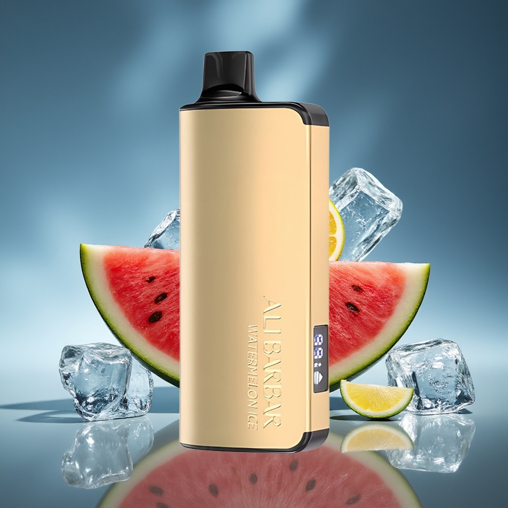 Alibarbar Ingot 9000 Puffs 2350mah Sandía Hielo LED Display