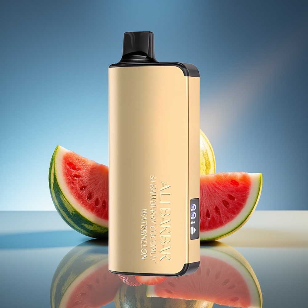 Alibarbar Ingot 9000 Puffs Fresa Coco Sandía 2350mah LED