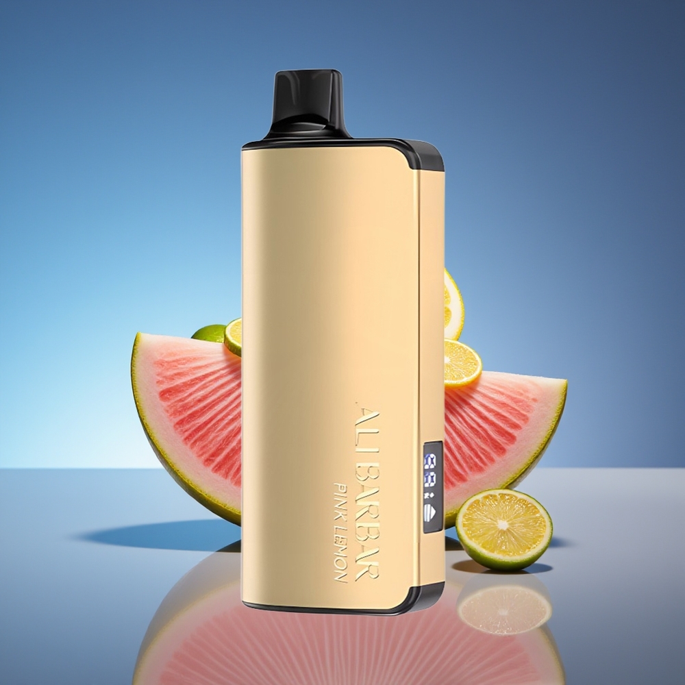 Alibarbar Ingot 9000 Puffs Vape Limón Rosado 22ml 2350mAh