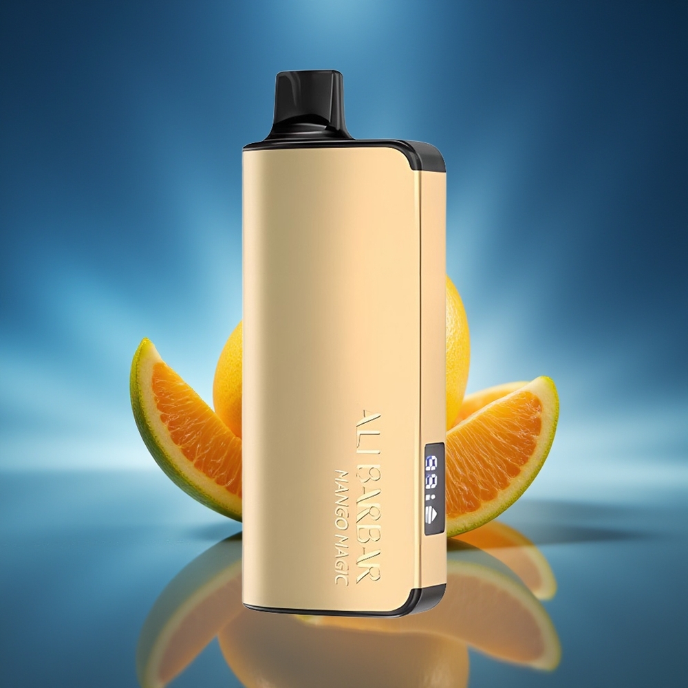 Alibarbar Ingot 9000 Puffs Vape Mango Mágico 2350mah LED
