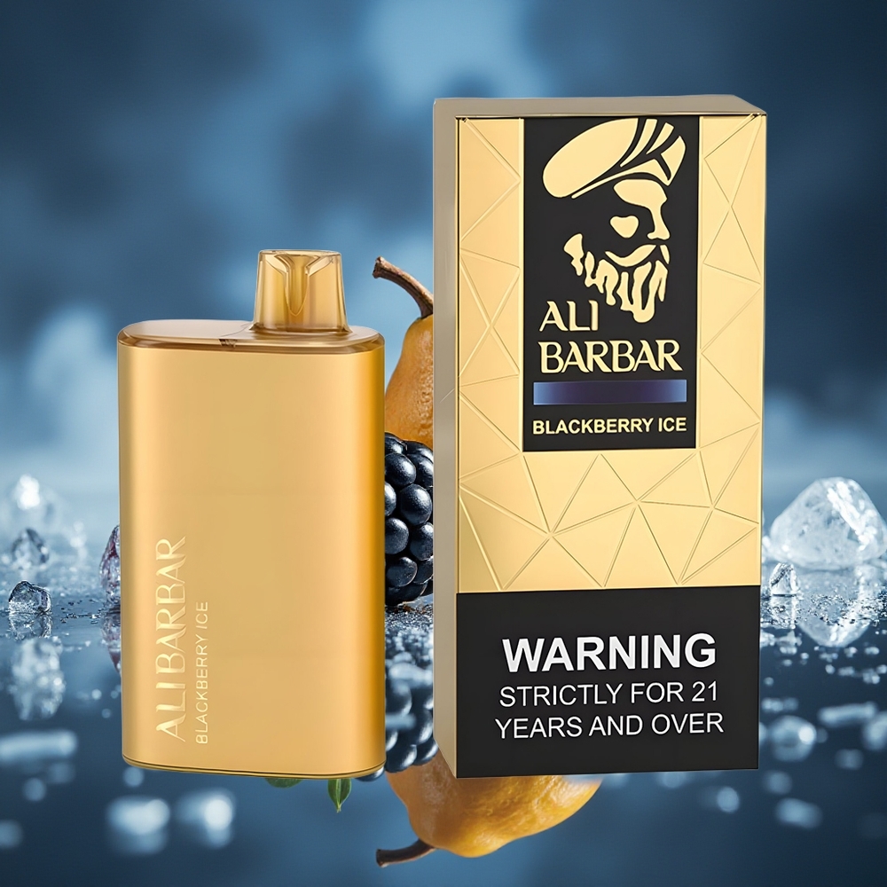 Alibarbar Rich 8000 Puffs Vape Desechable Blackberry Ice 20ml 2000mAh