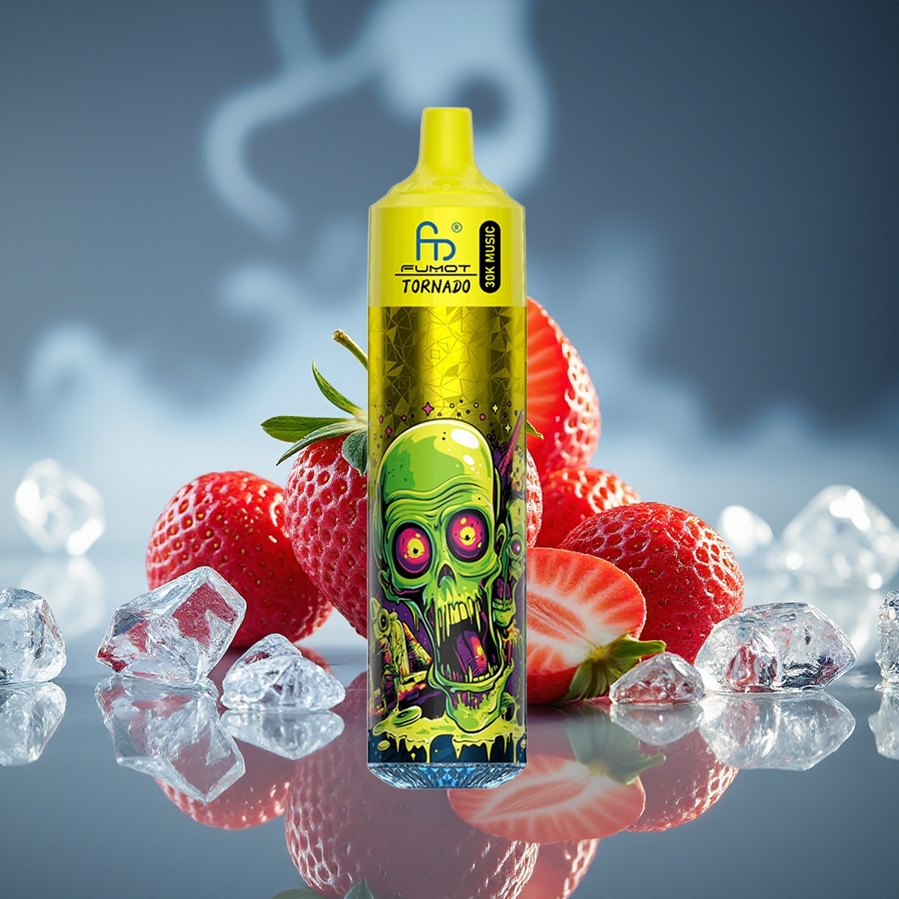 Fumot RandM Tornado 30000 Puffs Fresa Hielo 30mL 600mAh