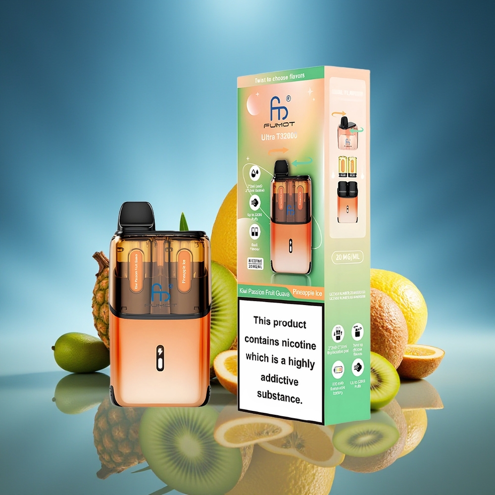 Fumot Ultra T32000 24ml Kiwi Maracuyá Guayaba - Piña Hielo