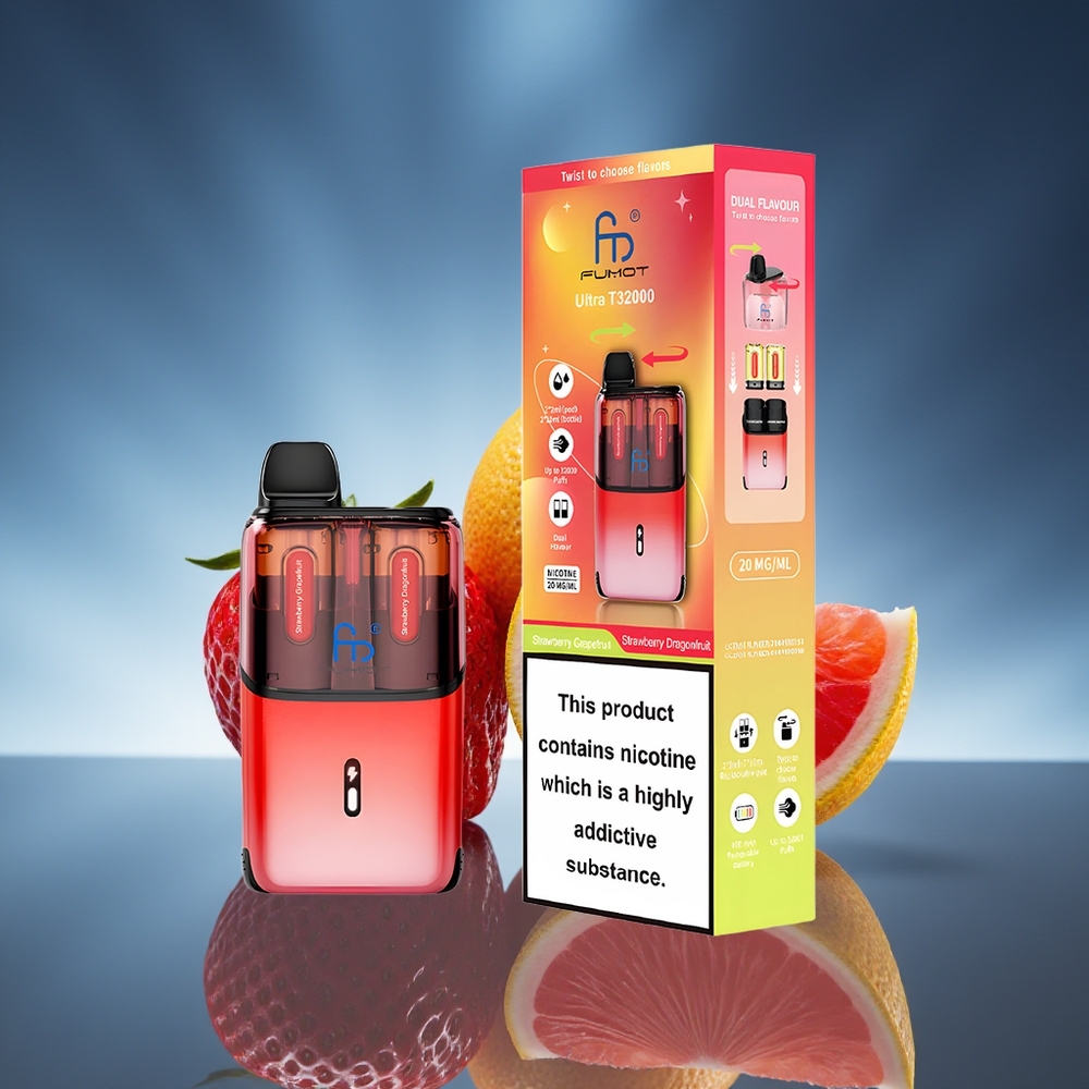 Fumot Ultra T32000 32000 Fresa Pomelo - Fresa Fruta del Dragón Carga Rápida