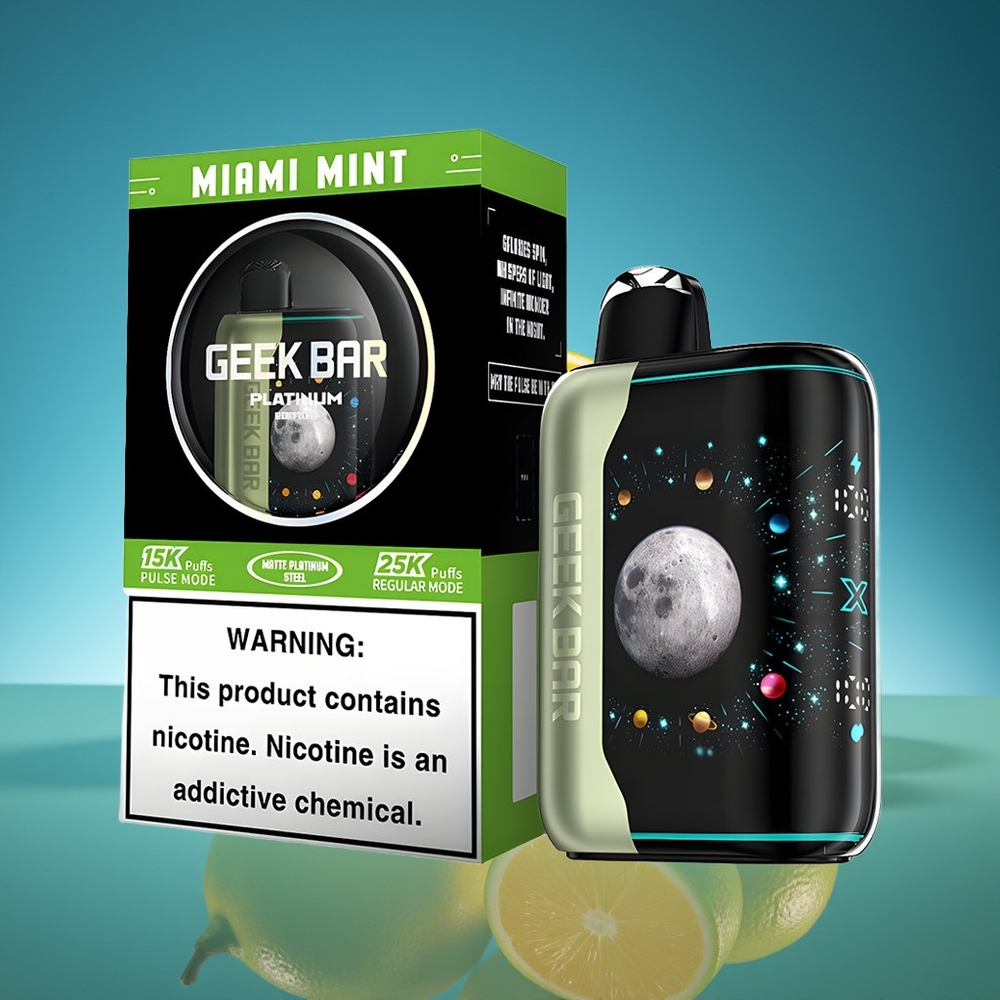 GEEK BAR Platinum Edition 25000 Chicle de Miami Dual Mesh