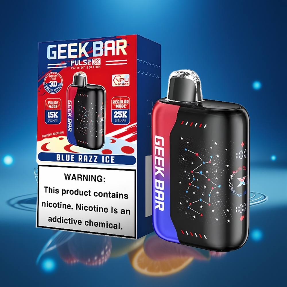GEEK BAR Pulse X 25000 Puffs 18mL Patrioide Edición