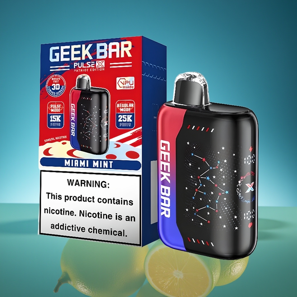 GEEK BAR Pulse X 25000 Puffs 18mL Patrioide Edición