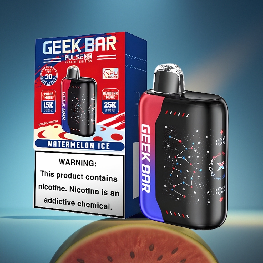 GEEK BAR Pulse X 25000 Puffs 18mL Patrioide Edición