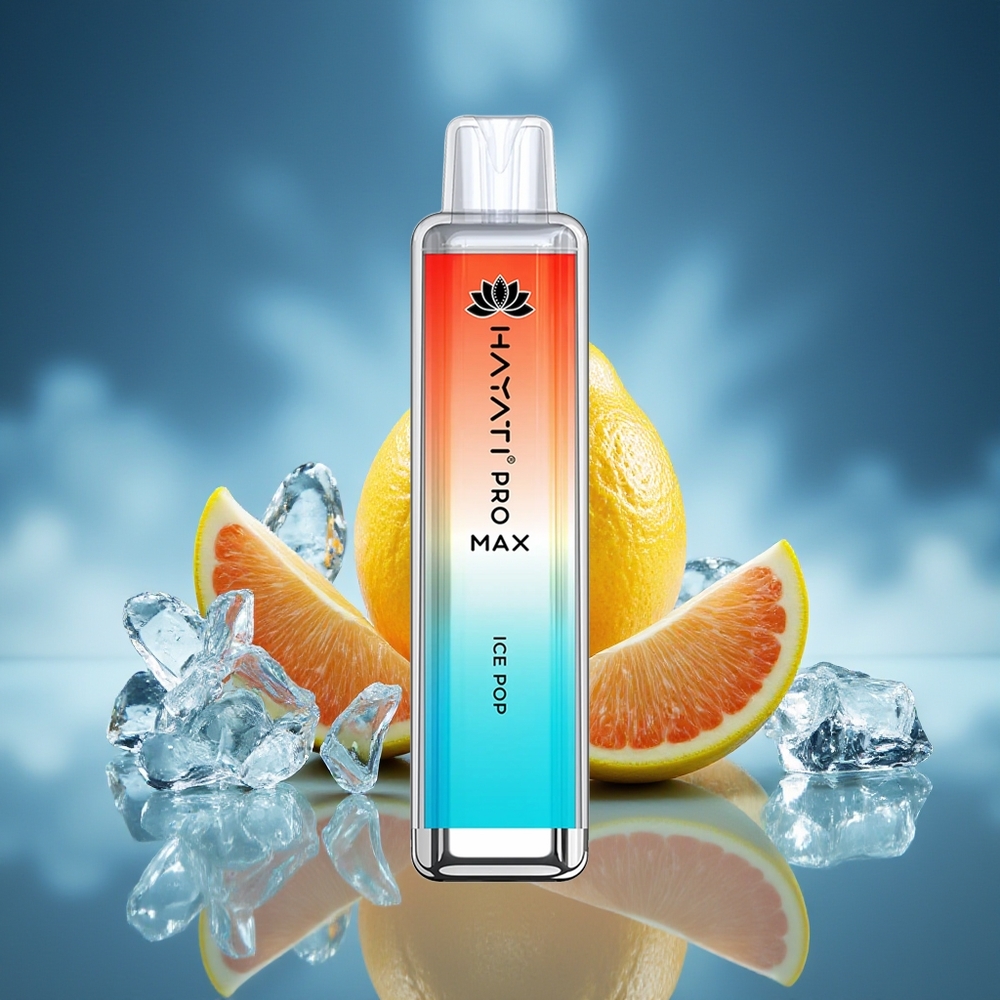 Hayati Pro Max 4000 Puffs Vape Hielo Pop Recargable 5% Nicotina