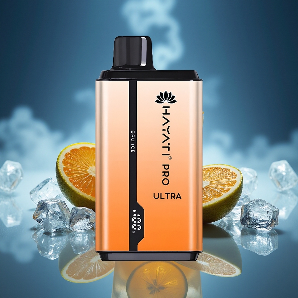 Hayati Pro Ultra 15000 Chupadas Bru Hielo 24ml