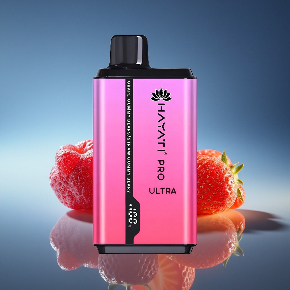 Hayati Pro Ultra 15000 Chupadas Uva Osito Gominola Fresa Osito Gominola 850mAh