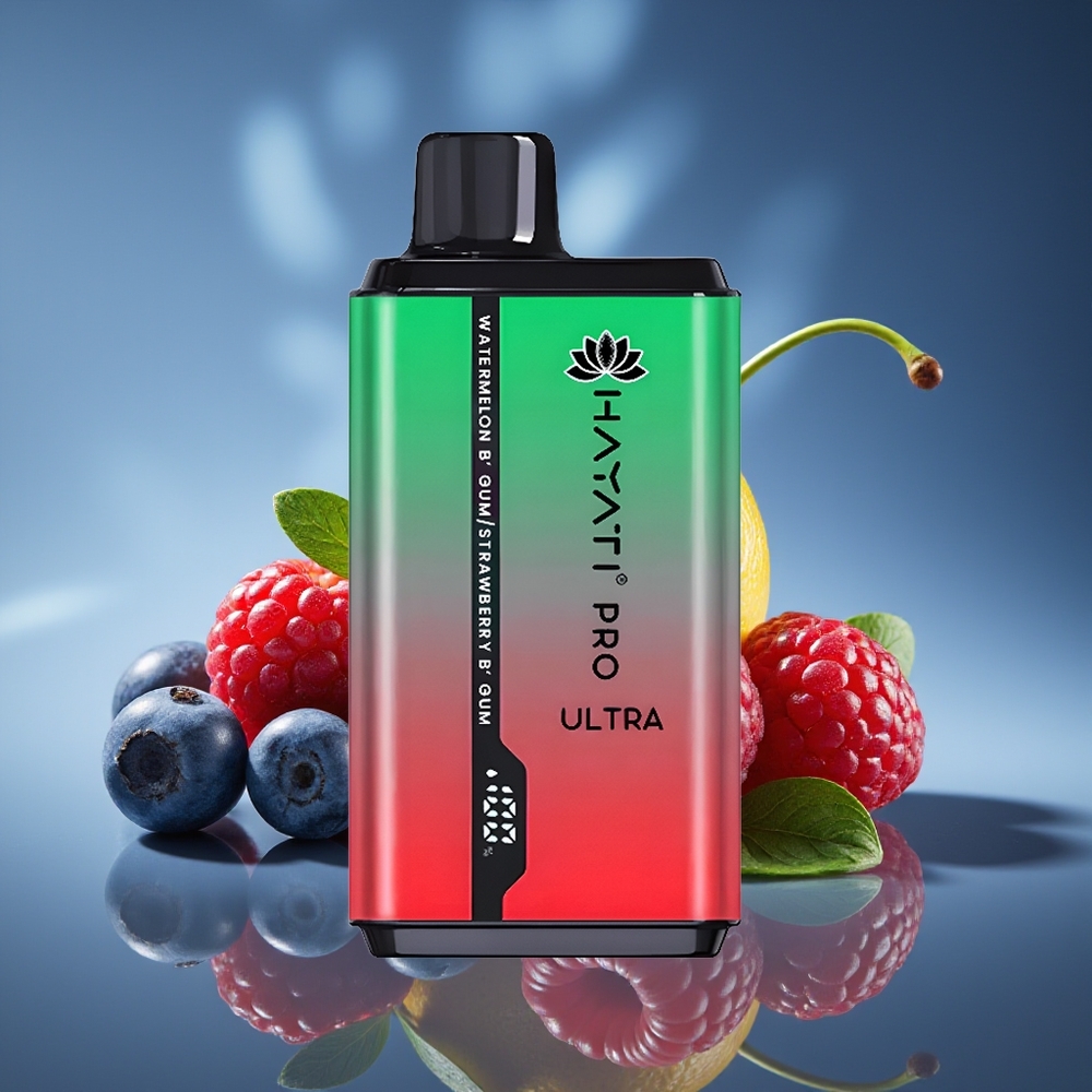Hayati Pro Ultra 15000 Puffs Zarzamora Arándano Limón & 2 12ml