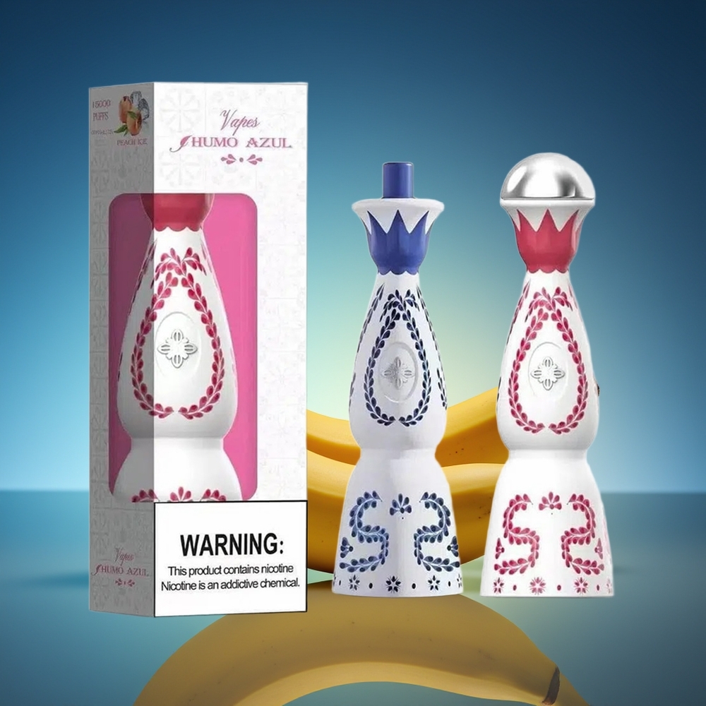 HUMO Azul 15000 Puffs Banana 20mL 5% Nicotina