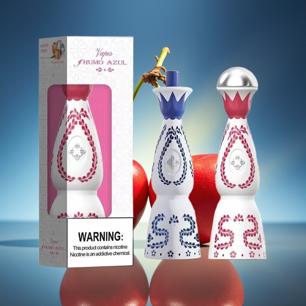 HUMO Azul 15000 Puffs Cereza de California 20mL 5% Nicotina