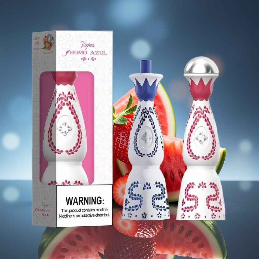 HUMO Azul 15000 Puffs Fresa Sandía Uva 20mL 5% Nicotina