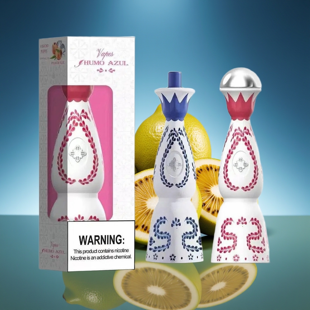 HUMO Azul 15000 Puffs Kiwi Maracuyá Guayaba 500mAh USB-C