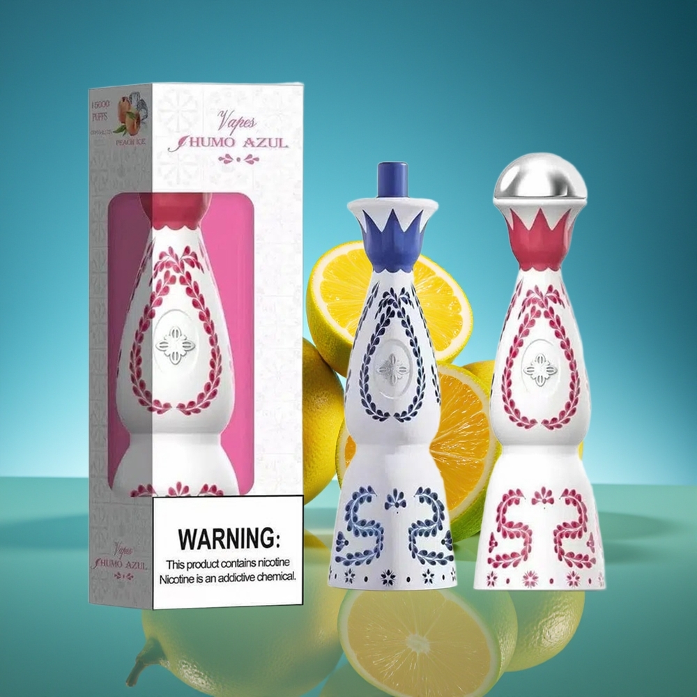 HUMO Azul 15000 Puffs Menta Miami Recargable USB-C