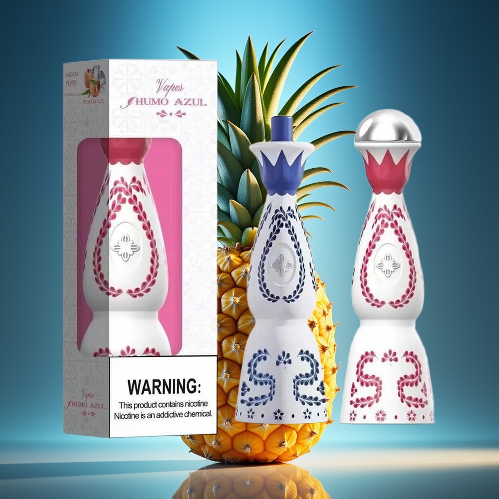 HUMO Azul 15000 Puffs Piña Tropical 20mL 5% Nicotina